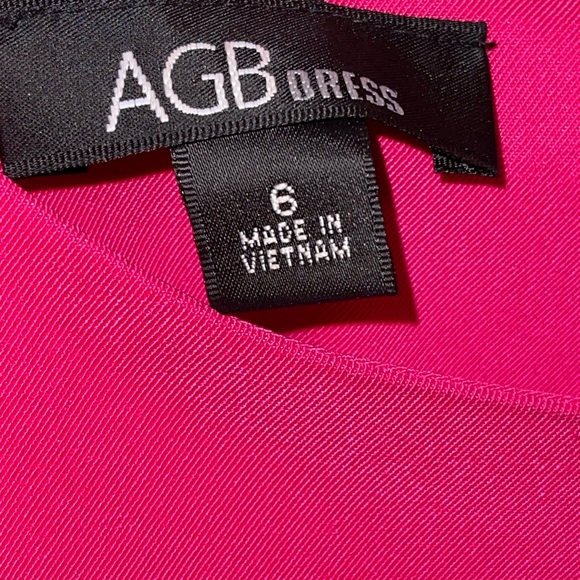 AGB Pink Dress size 6 - Picture 3 of 9